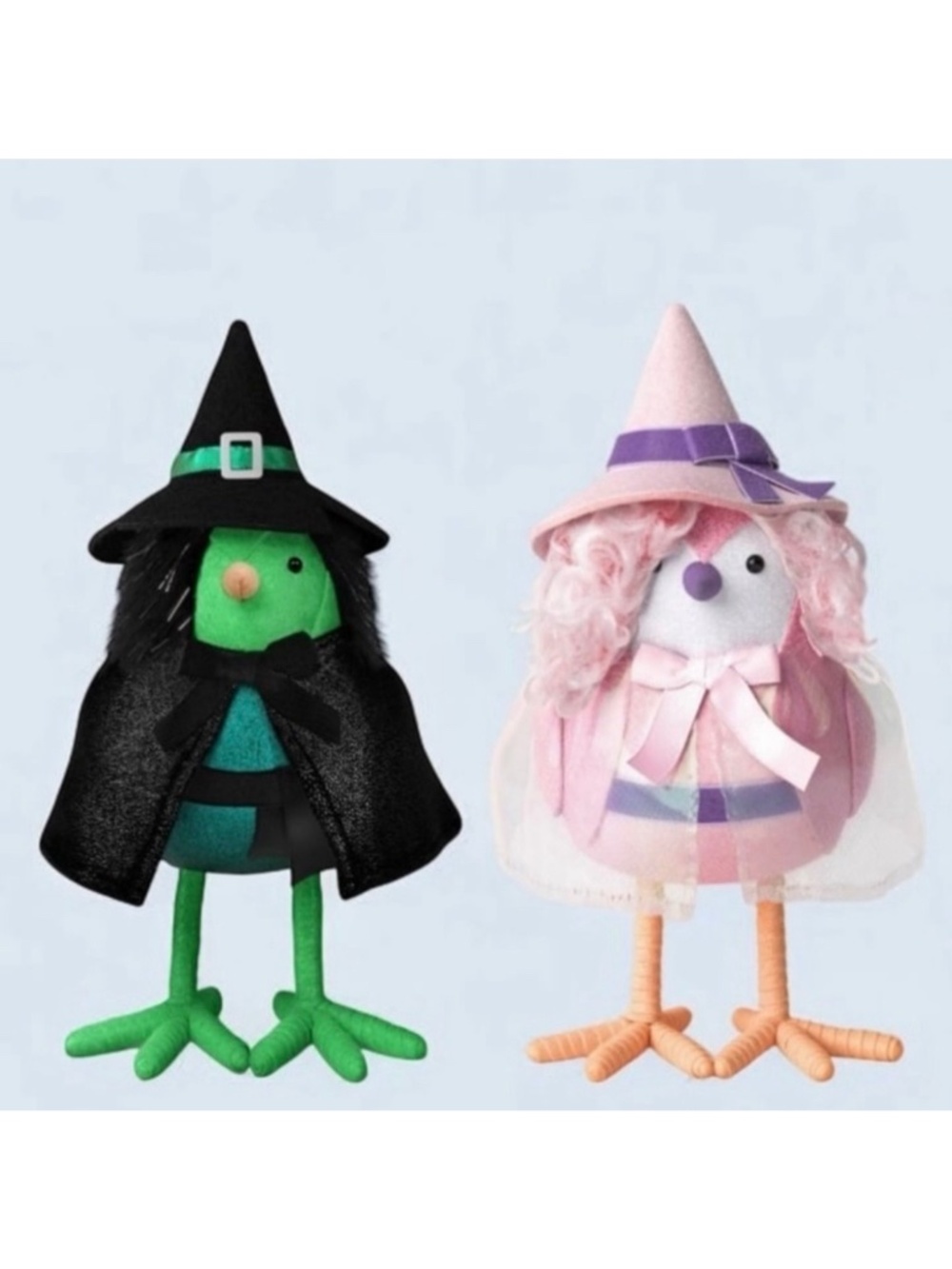 Target Featherly Friends Wicked Birds - Gloomy Bad Witch & Glitzy Good Witch